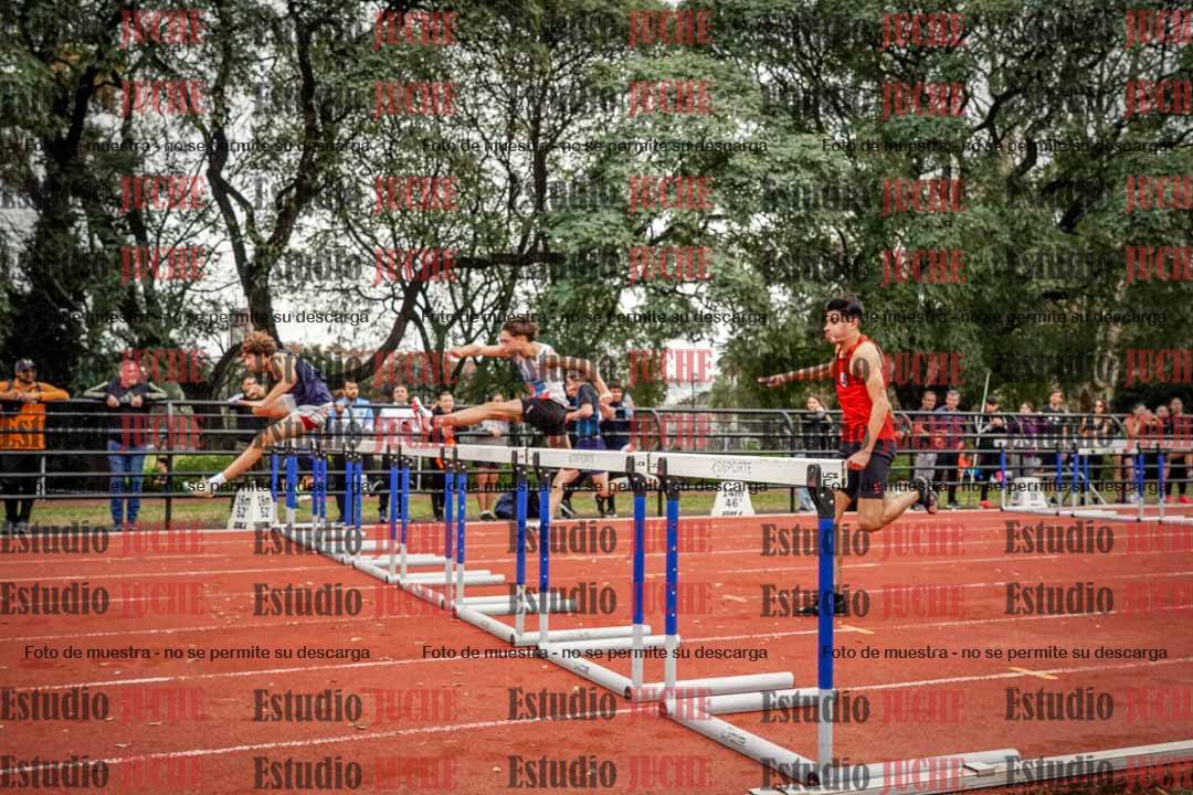 Fotos de los 110 m con vallas de varones