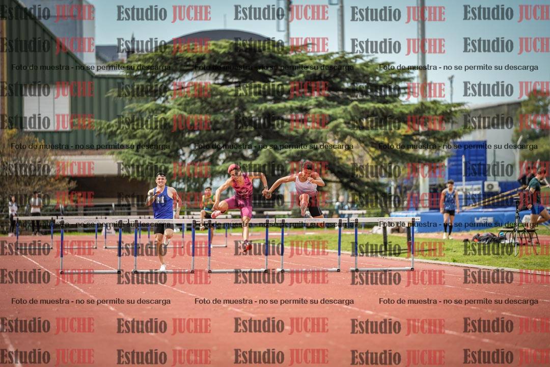 Fotos de los 400 m con vallas de varones