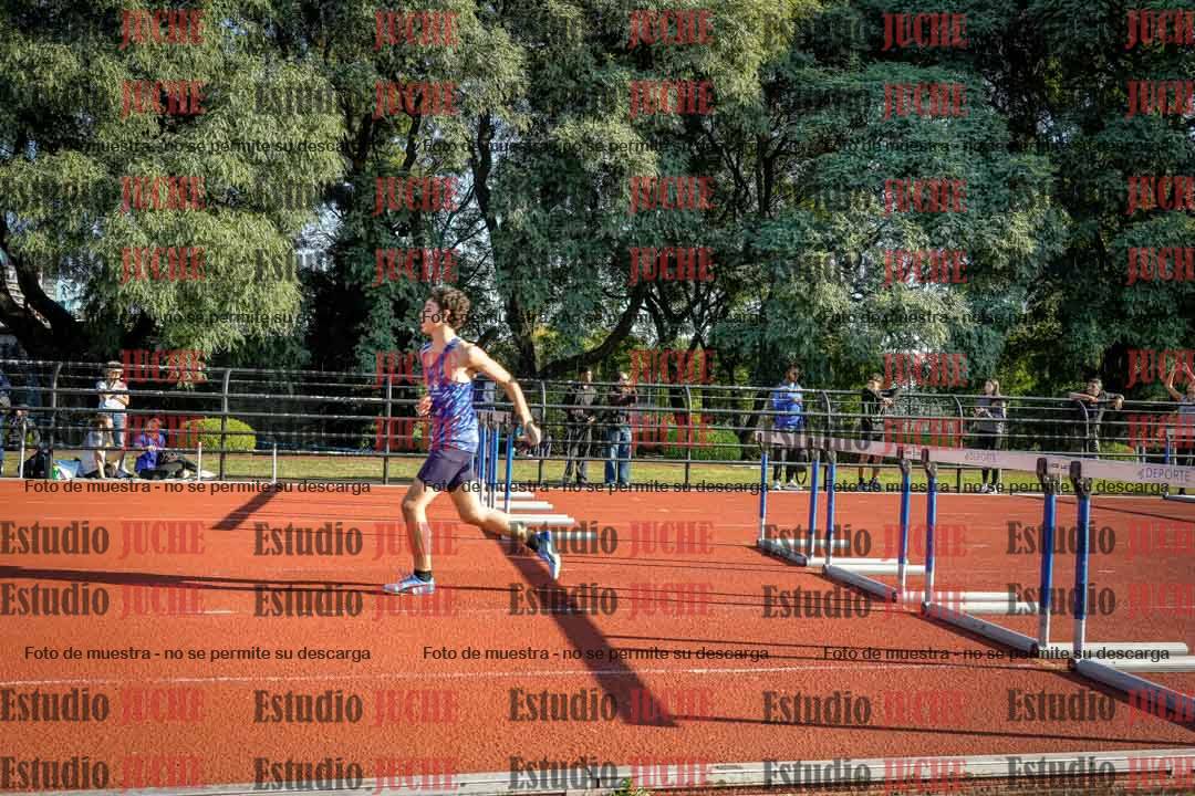 Fotos de los 110 m con vallas de varones