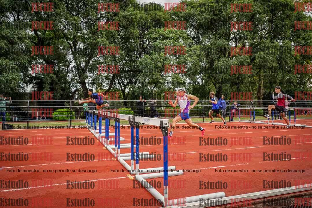 Fotos de los 110 m con vallas de varones