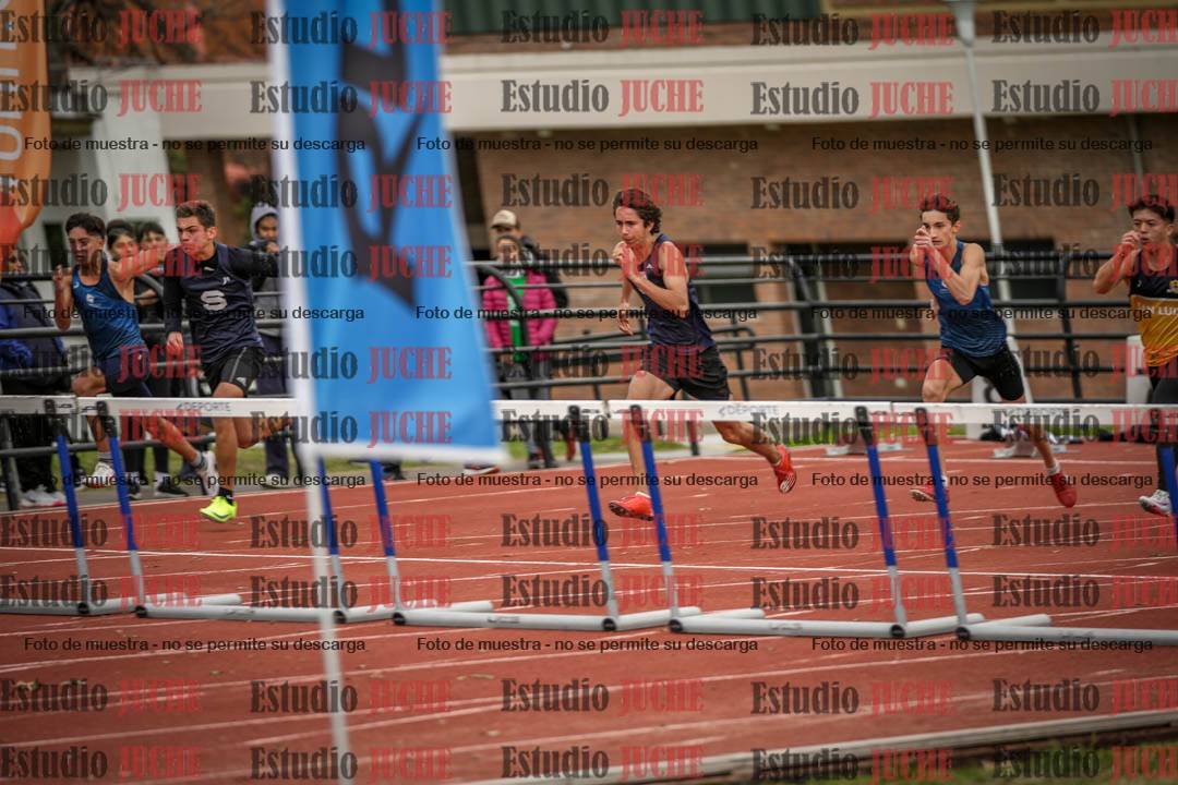 Fotos de los 110 m con vallas de varones - decatlón 6