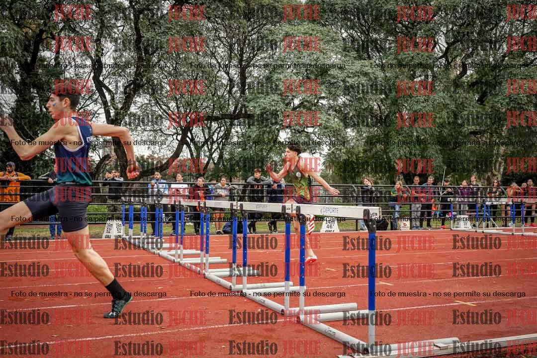 Fotos de los 110 m con vallas de varones