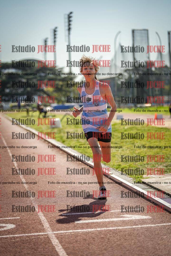 Fotos de los 600 m llanos de varones - U16