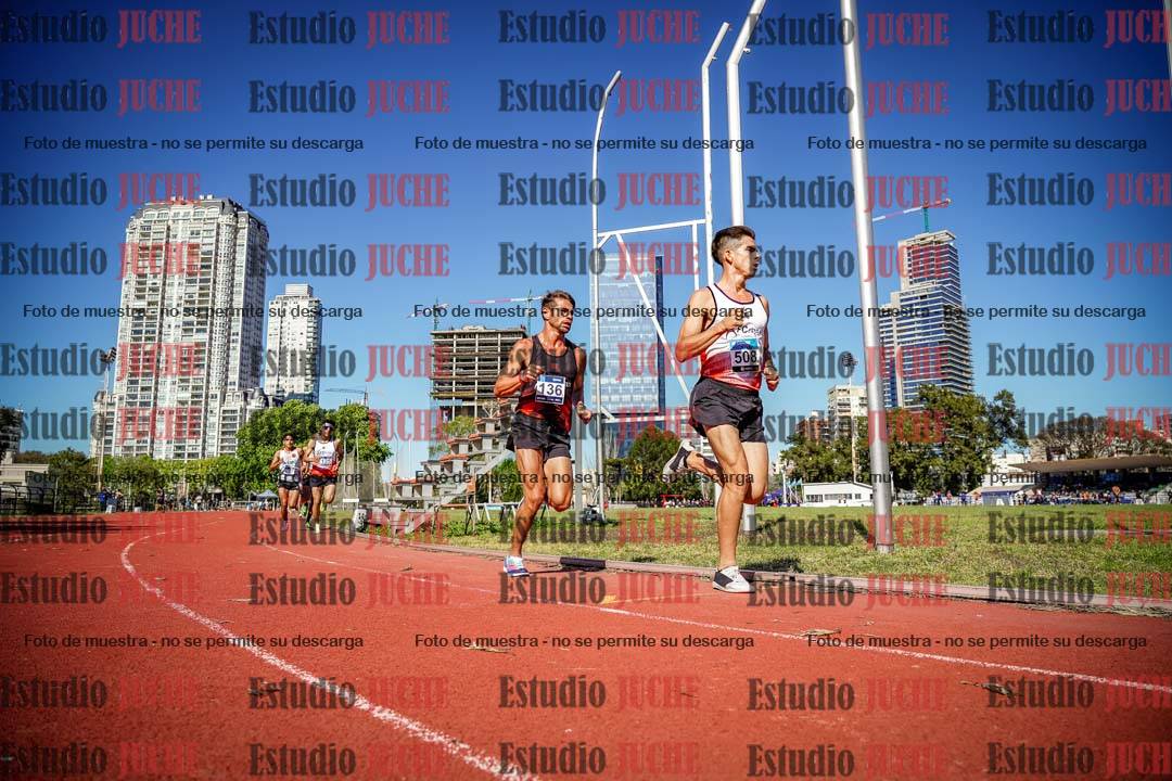 Fotos de los 10.000 m de varones - serie 1