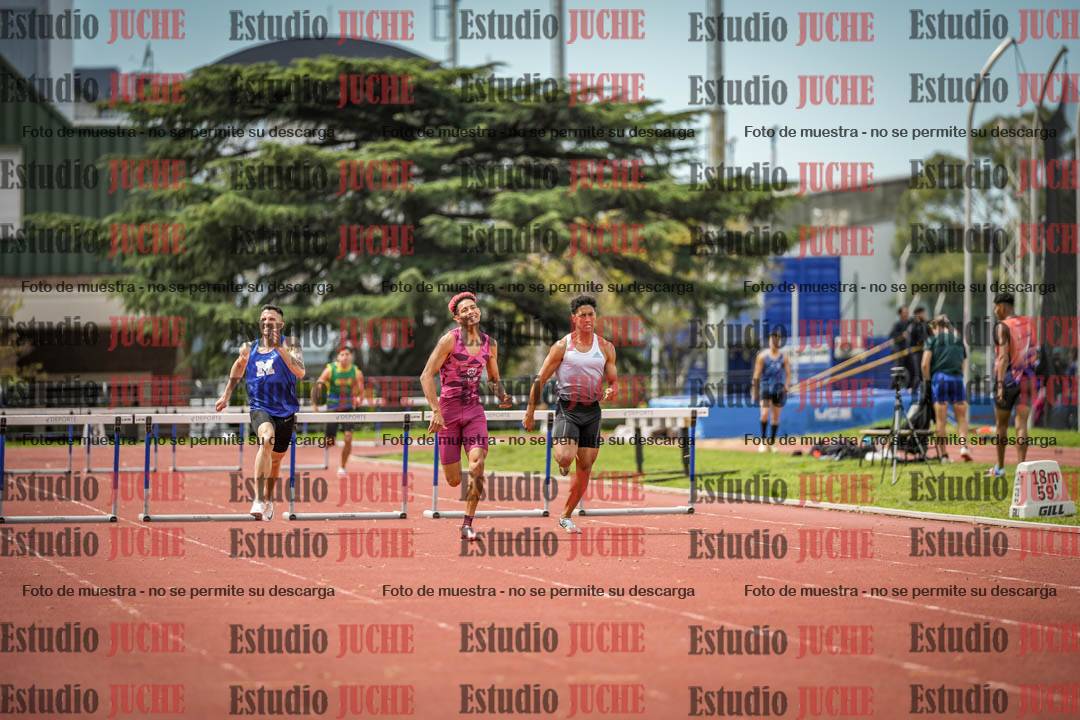 Fotos de los 400 m con vallas de varones