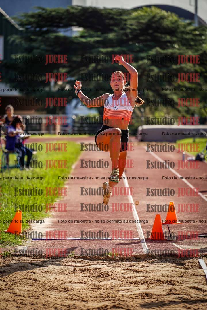 Fotos del salto en largo de mujeres - heptatlón 5