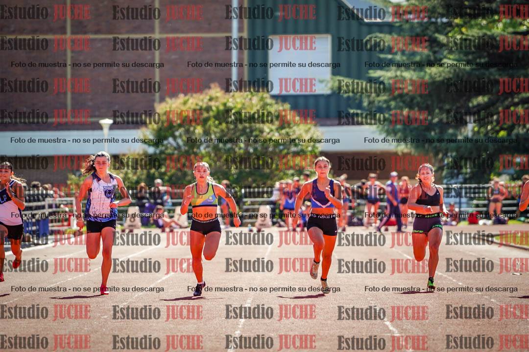 Fotos de los 100 m llanos de mujeres