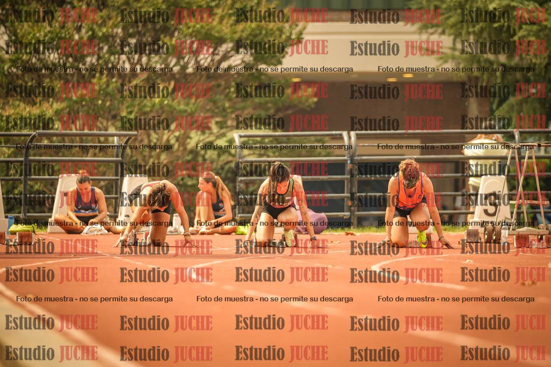 Fotos de los 100 m llanos de mujeres