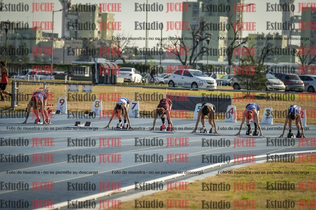 Fotos de los 100 m llanos de mujeres