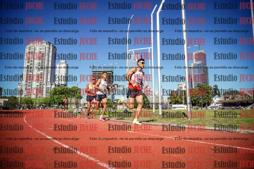 Fotos de los 10.000 m de varones - serie 1