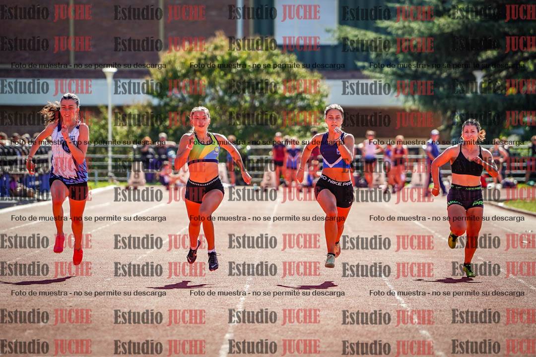 Fotos de los 100 m llanos de mujeres