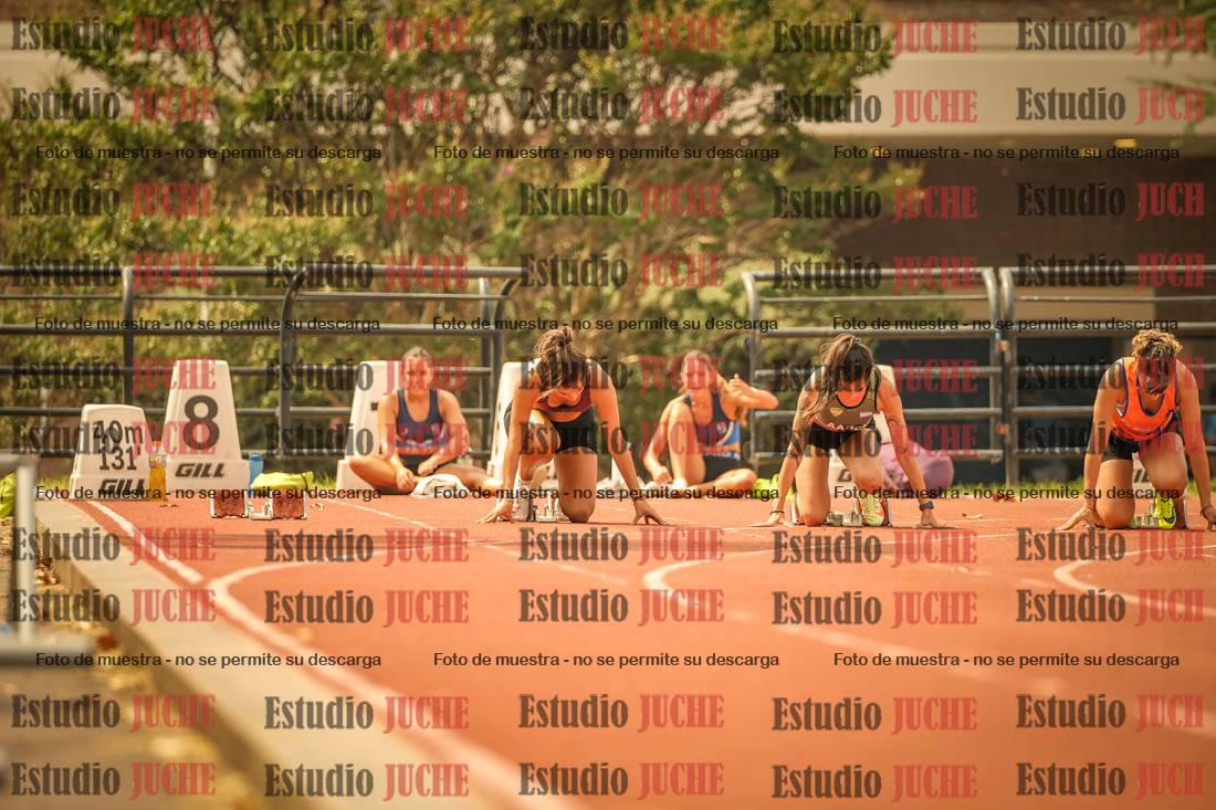 Fotos de los 100 m llanos de mujeres