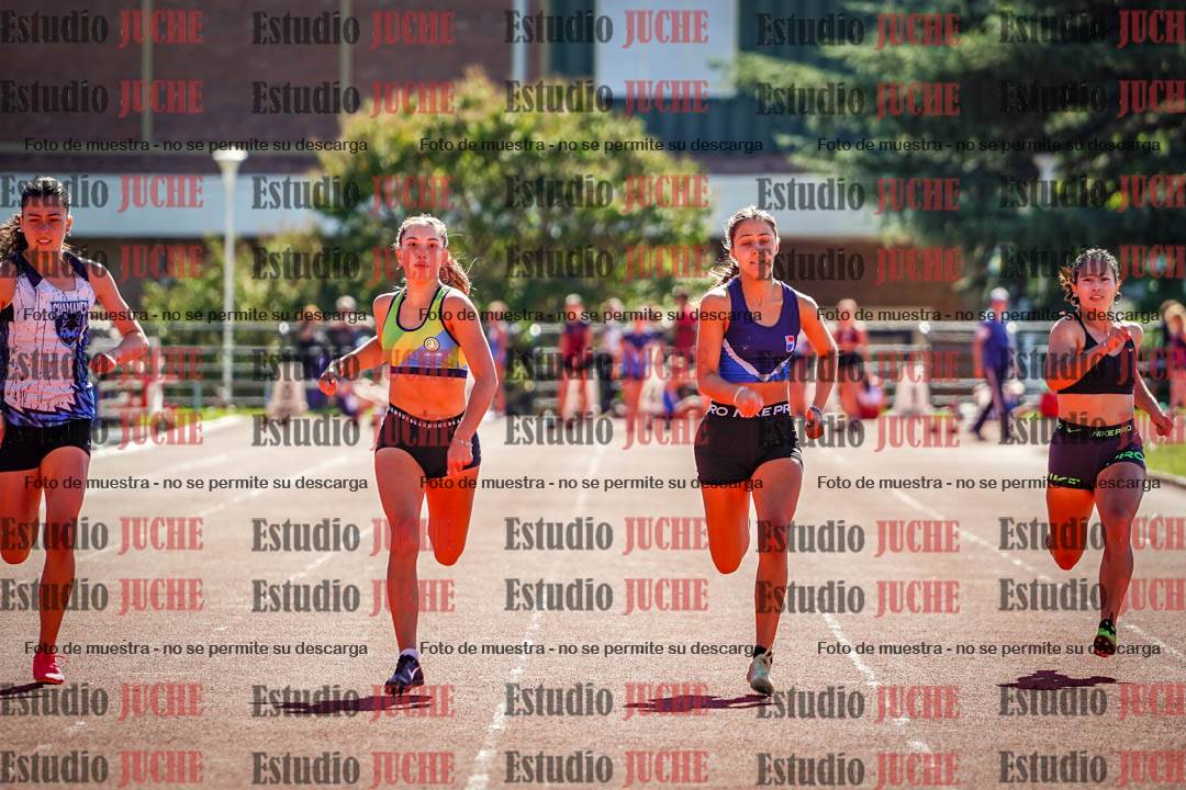 Fotos de los 100 m llanos de mujeres
