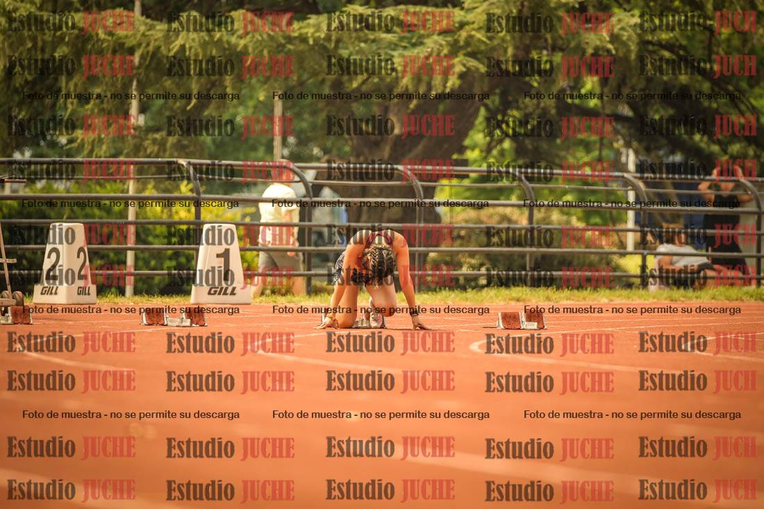 Fotos de los 100 m llanos de mujeres