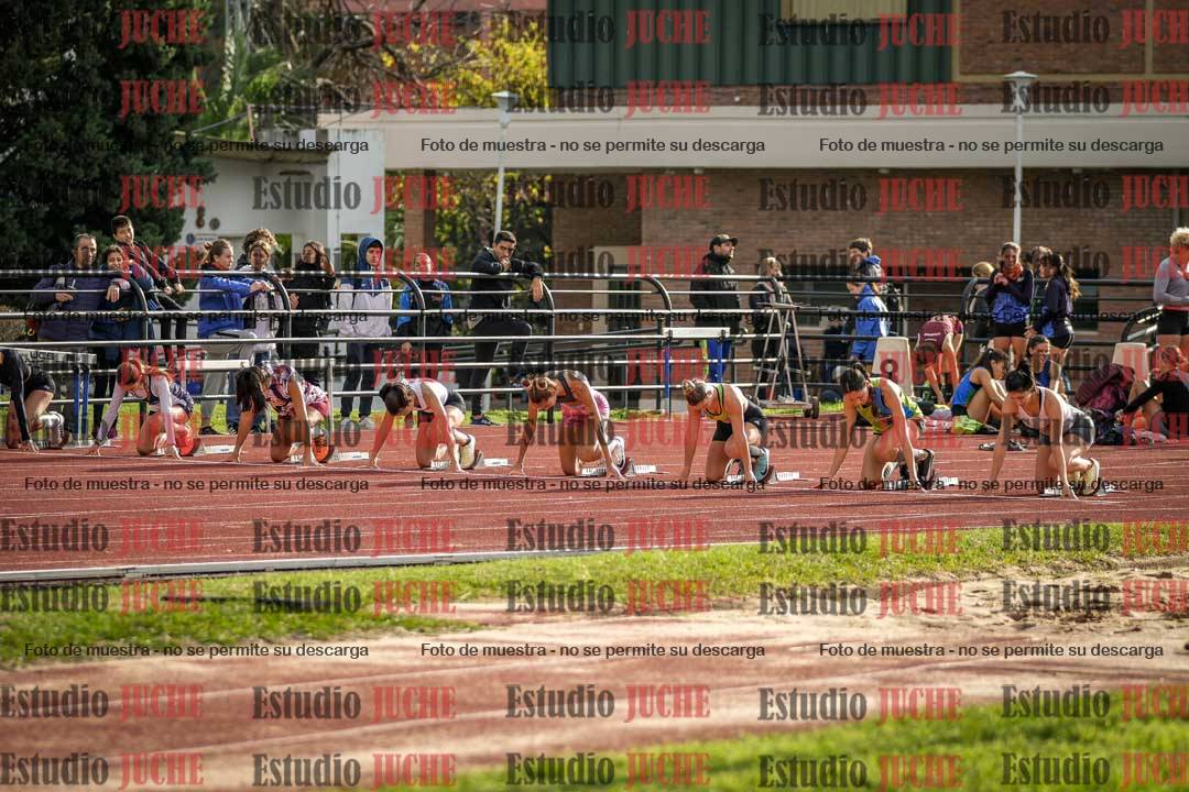 Fotos de los 100 m llanos de mujeres