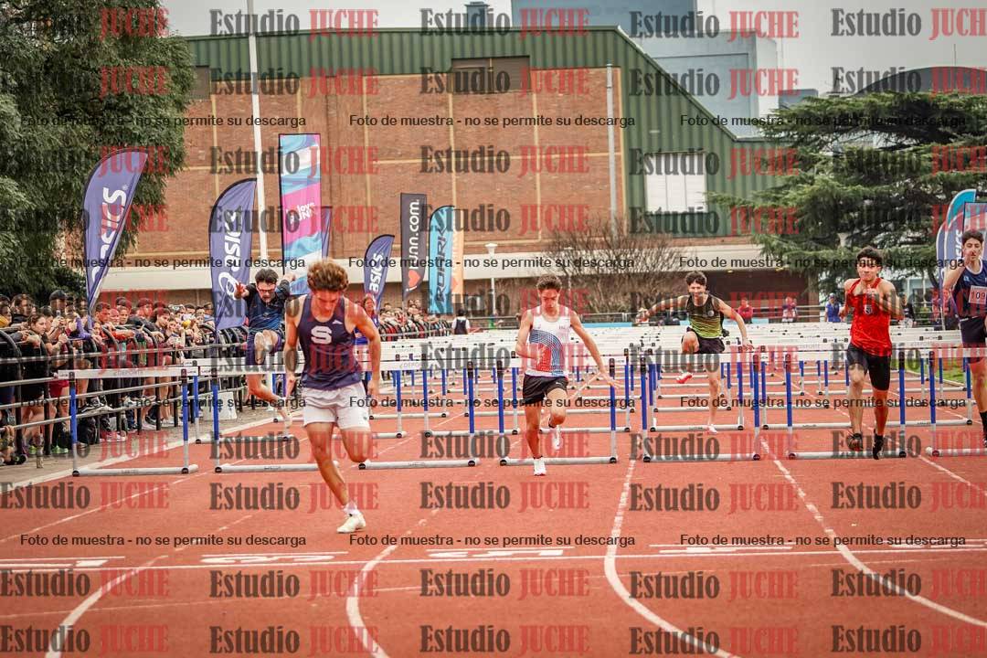Fotos de los 110 m con vallas de varones