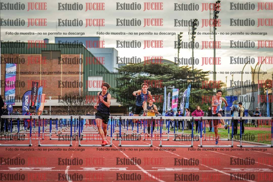 Fotos de los 110 m con vallas de varones - decatlón 6