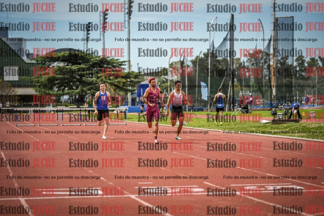 Fotos de los 400 m con vallas de varones