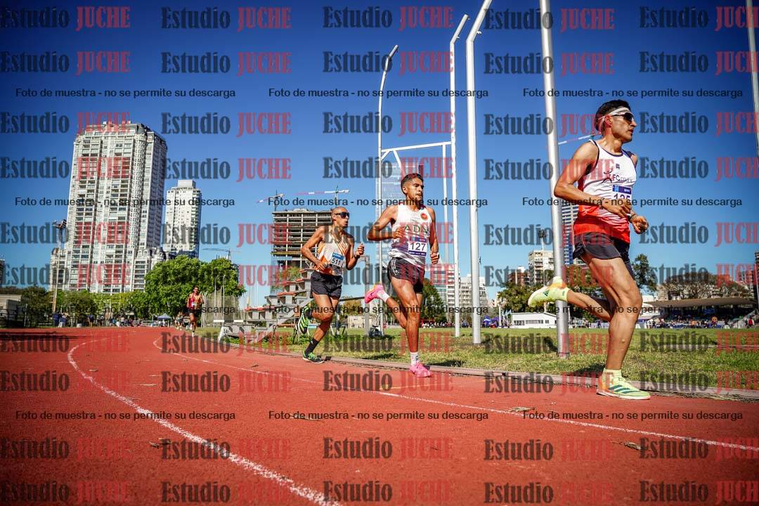 Fotos de los 10.000 m de varones - serie 1