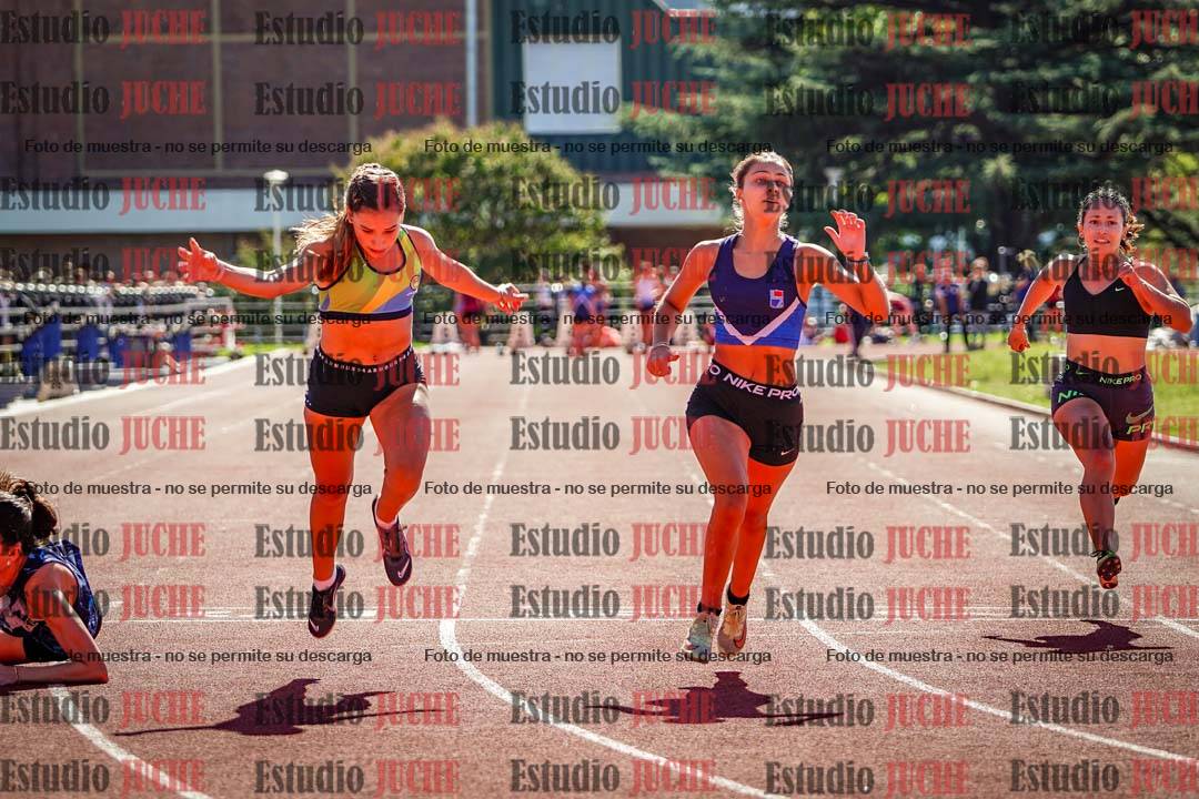 Fotos de los 100 m llanos de mujeres