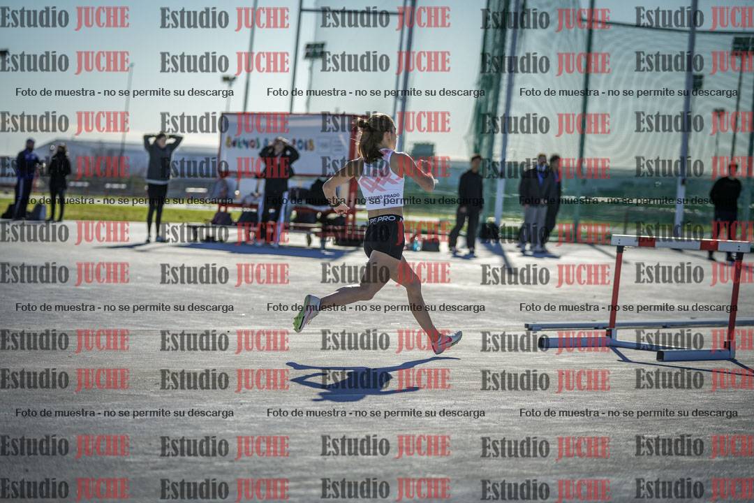 Fotos de los 400 m con vallas de mujeres