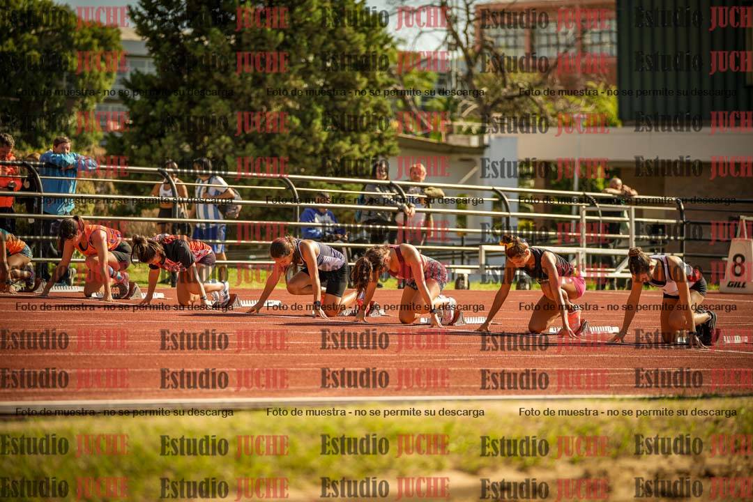 Fotos de los 100 m llanos de mujeres