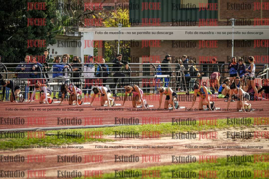 Fotos de los 100 m llanos de mujeres