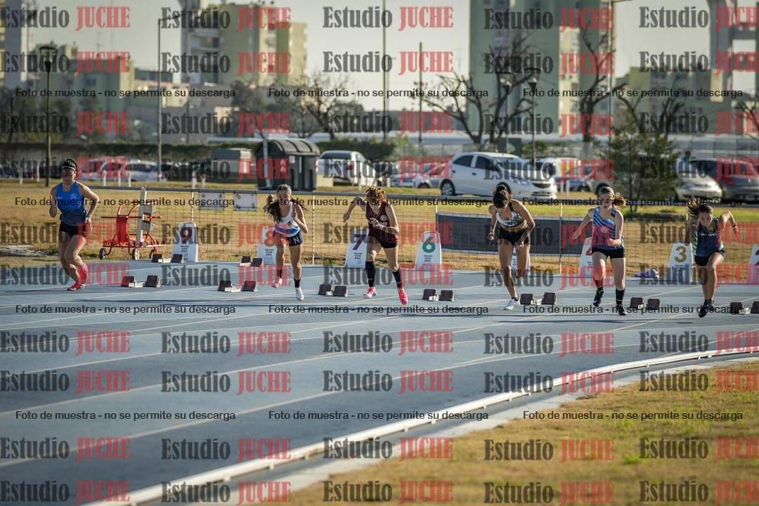 Fotos de los 100 m llanos de mujeres