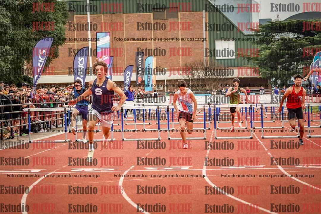 Fotos de los 110 m con vallas de varones