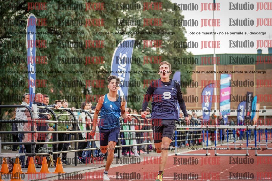 Fotos de los 110 m con vallas de varones - decatlón 6