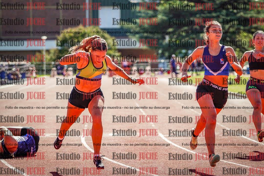 Fotos de los 100 m llanos de mujeres