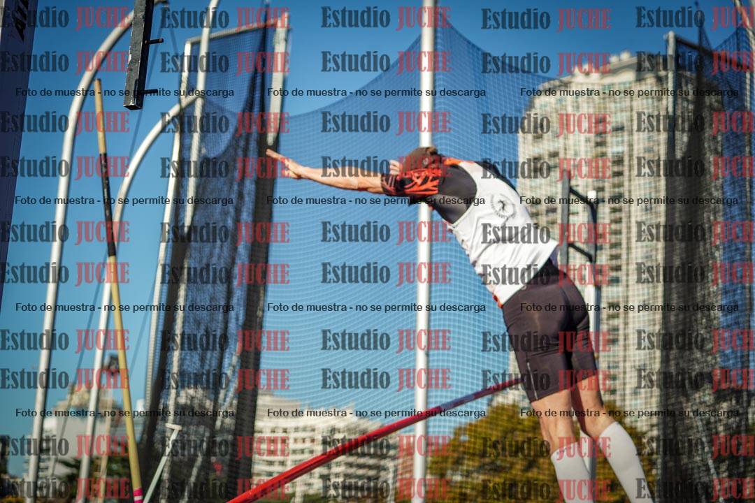 Fotos del salto con garrocha de mujeres y varones