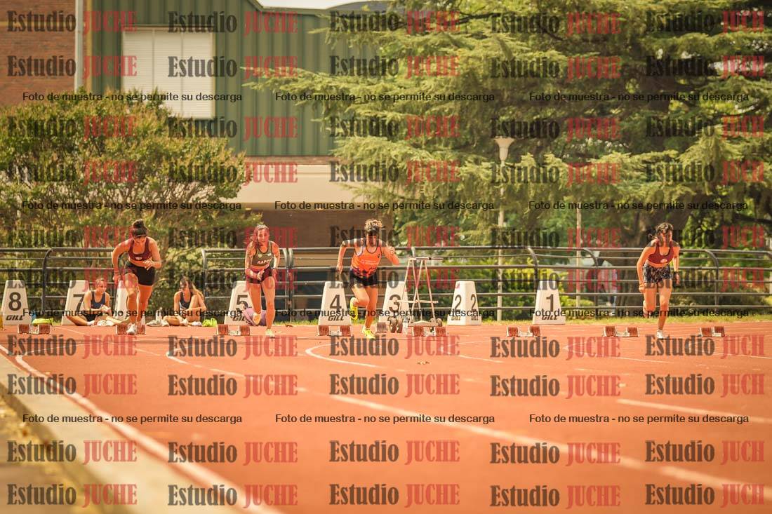 Fotos de los 100 m llanos de mujeres