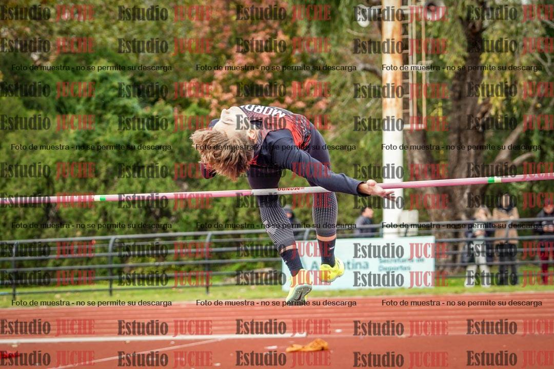 Fotos del salto en alto de varones