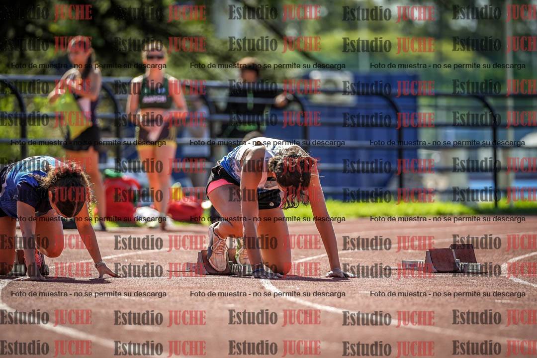 Fotos de los 100 m llanos de mujeres