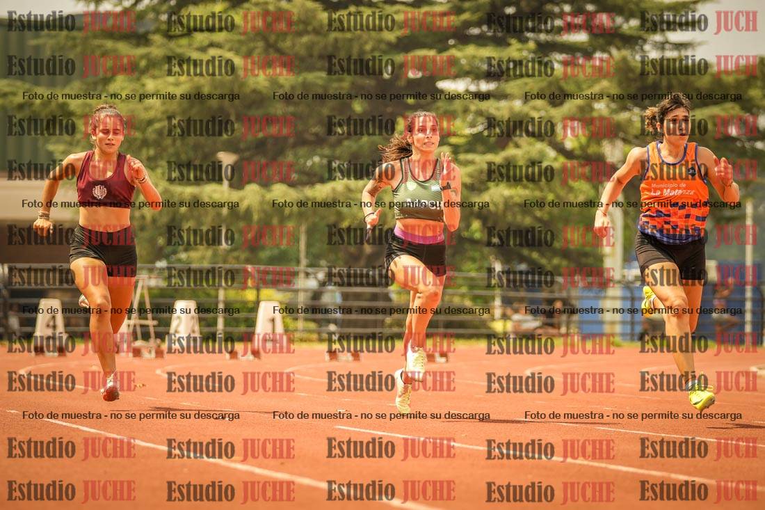 Fotos de los 100 m llanos de mujeres