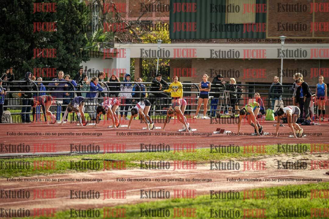 Fotos de los 100 m llanos de mujeres
