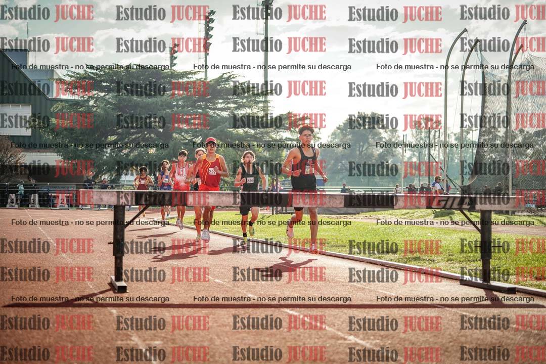 Fotos de los 2000 m con obstáculos de varones