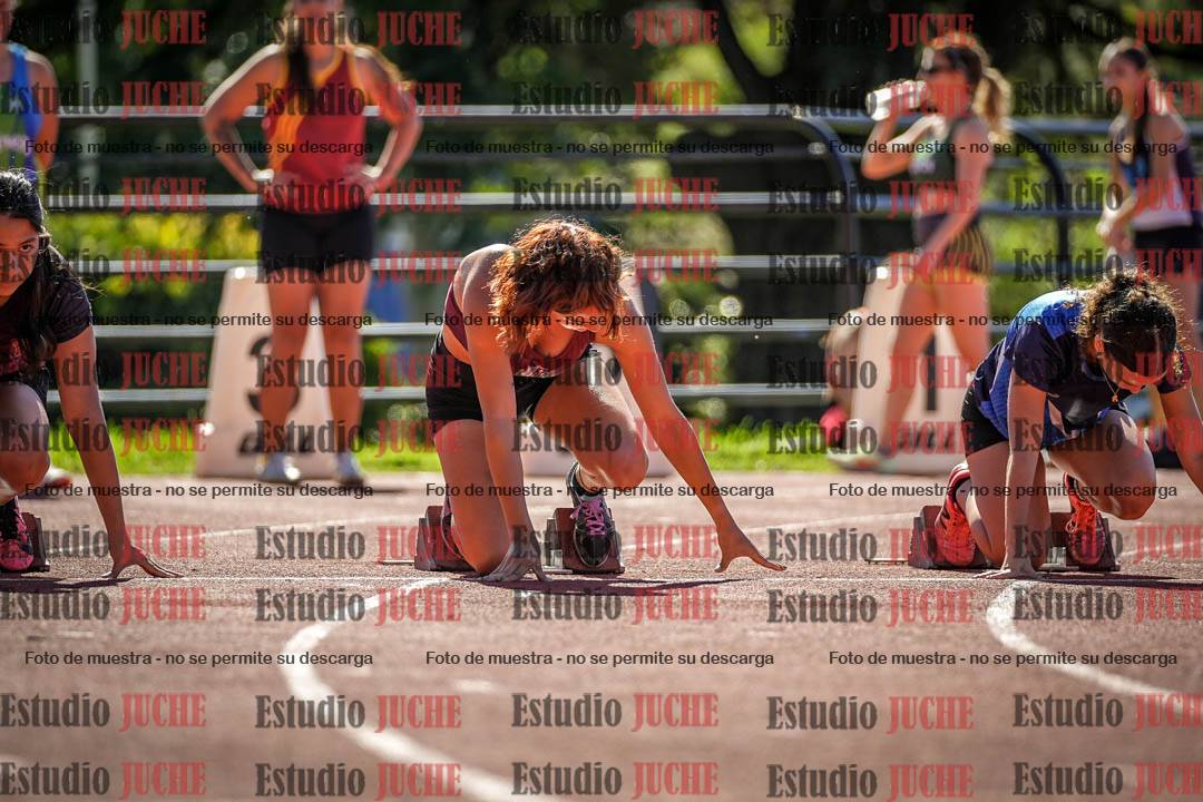 Fotos de los 100 m llanos de mujeres