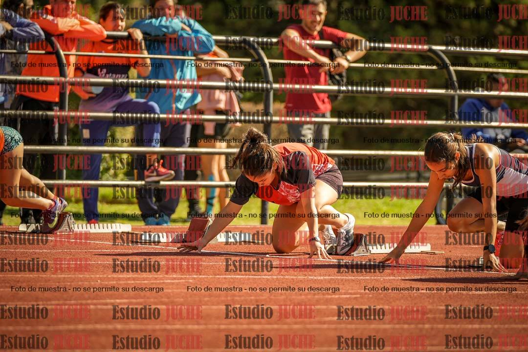 Fotos de los 100 m llanos de mujeres
