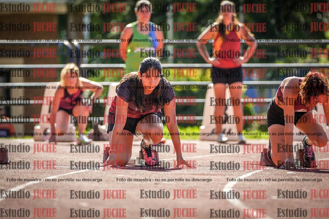 Fotos de los 100 m llanos de mujeres