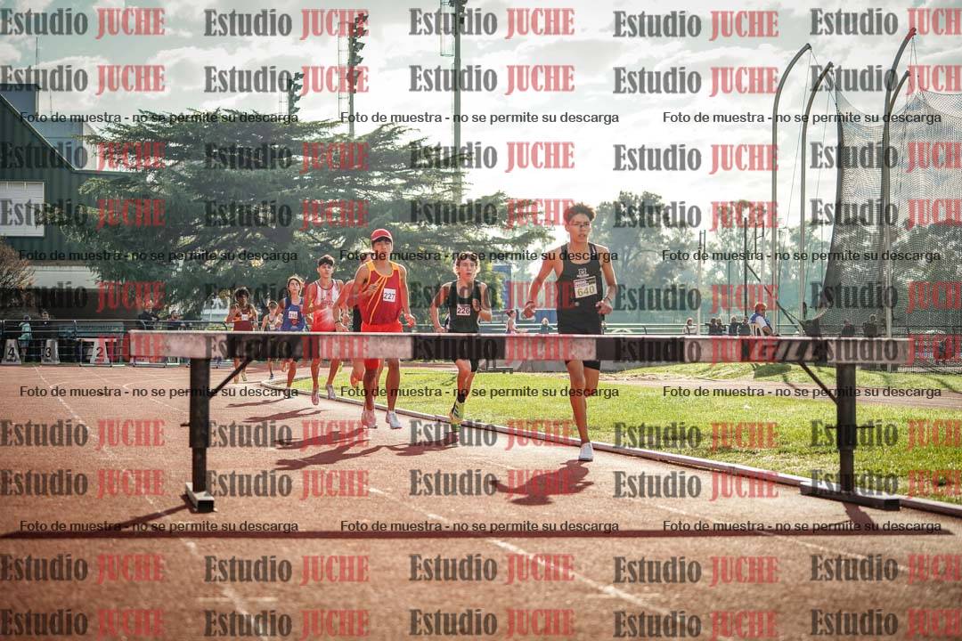 Fotos de los 2000 m con obstáculos de varones
