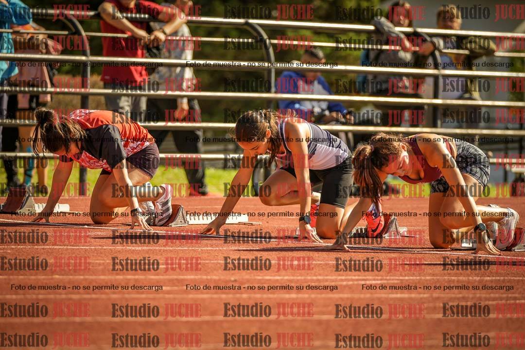 Fotos de los 100 m llanos de mujeres