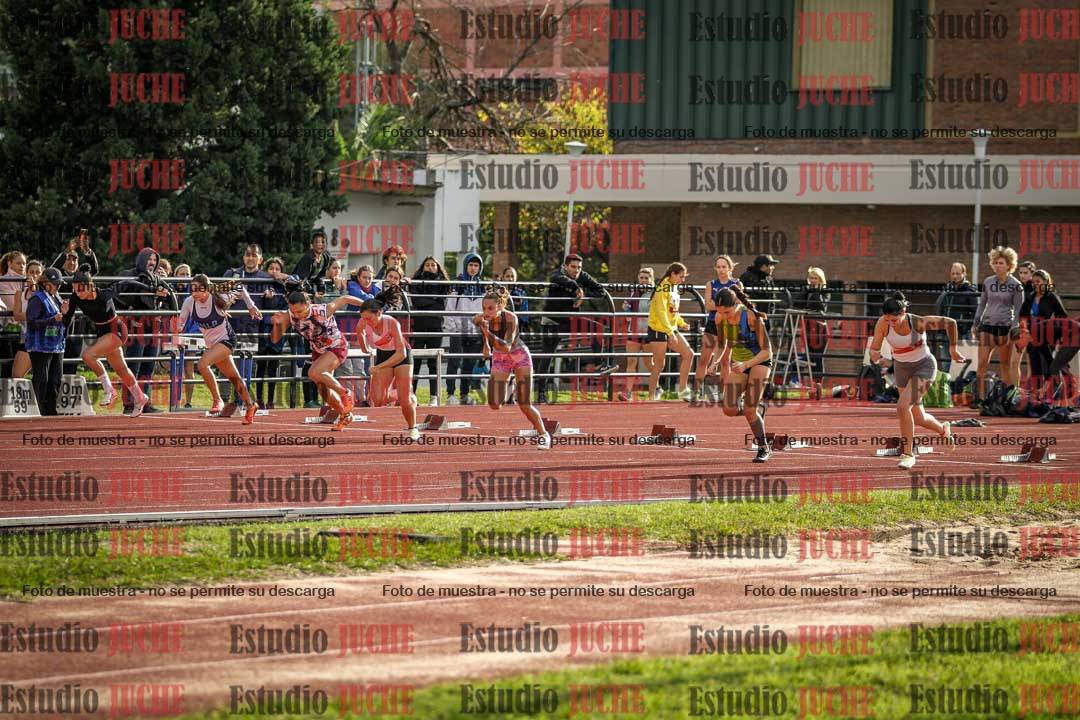 Fotos de los 100 m llanos de mujeres