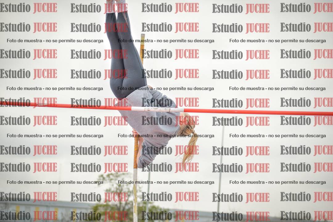 Fotos del salto con garrocha de mujeres y varones