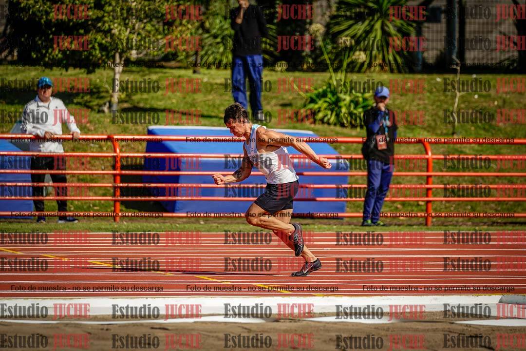 Fotos de los 100 m de varones
