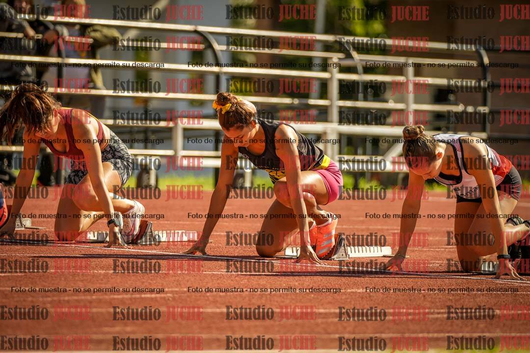 Fotos de los 100 m llanos de mujeres