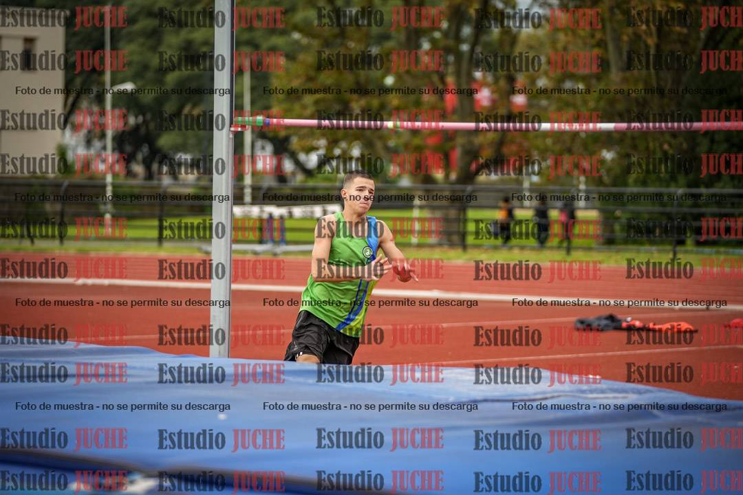 Fotos del salto en alto de varones