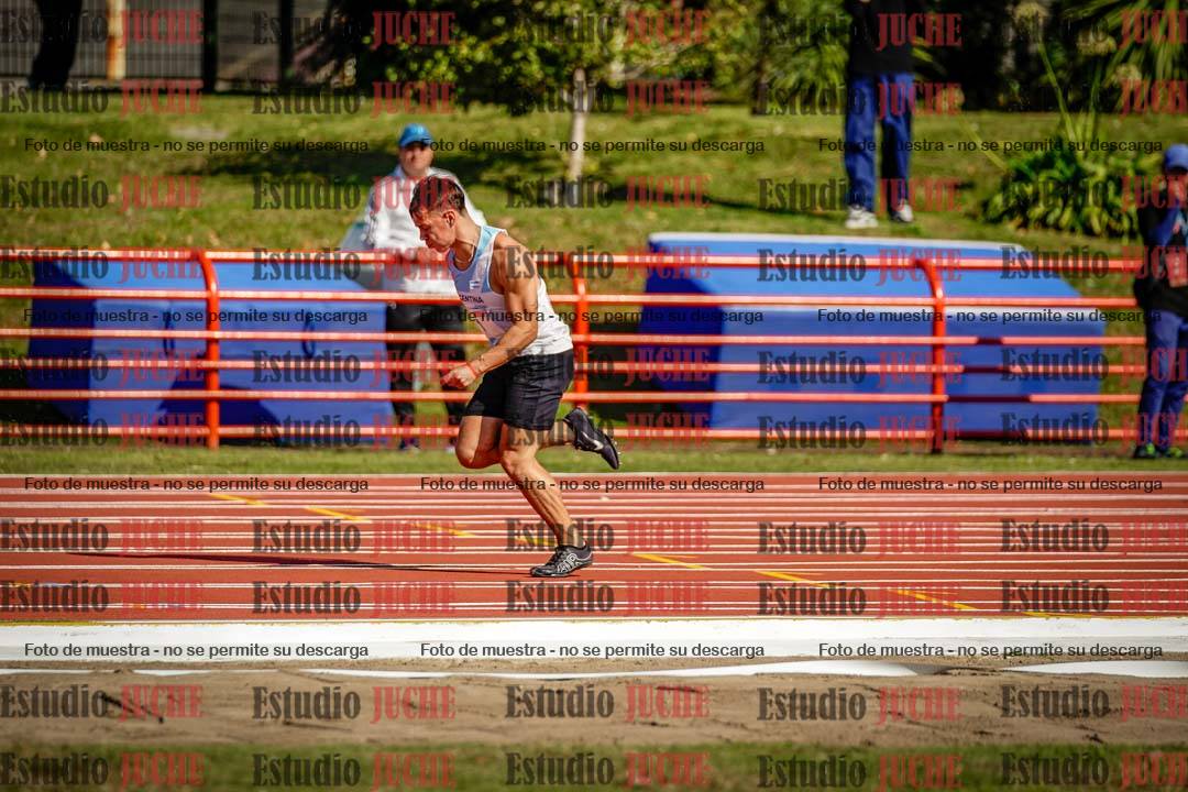 Fotos de los 100 m de varones