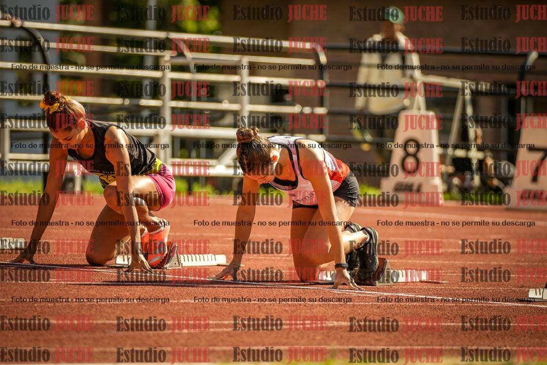 Fotos de los 100 m llanos de mujeres